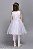 Нарядное платье Damy-M белый, белый крем, розовый 